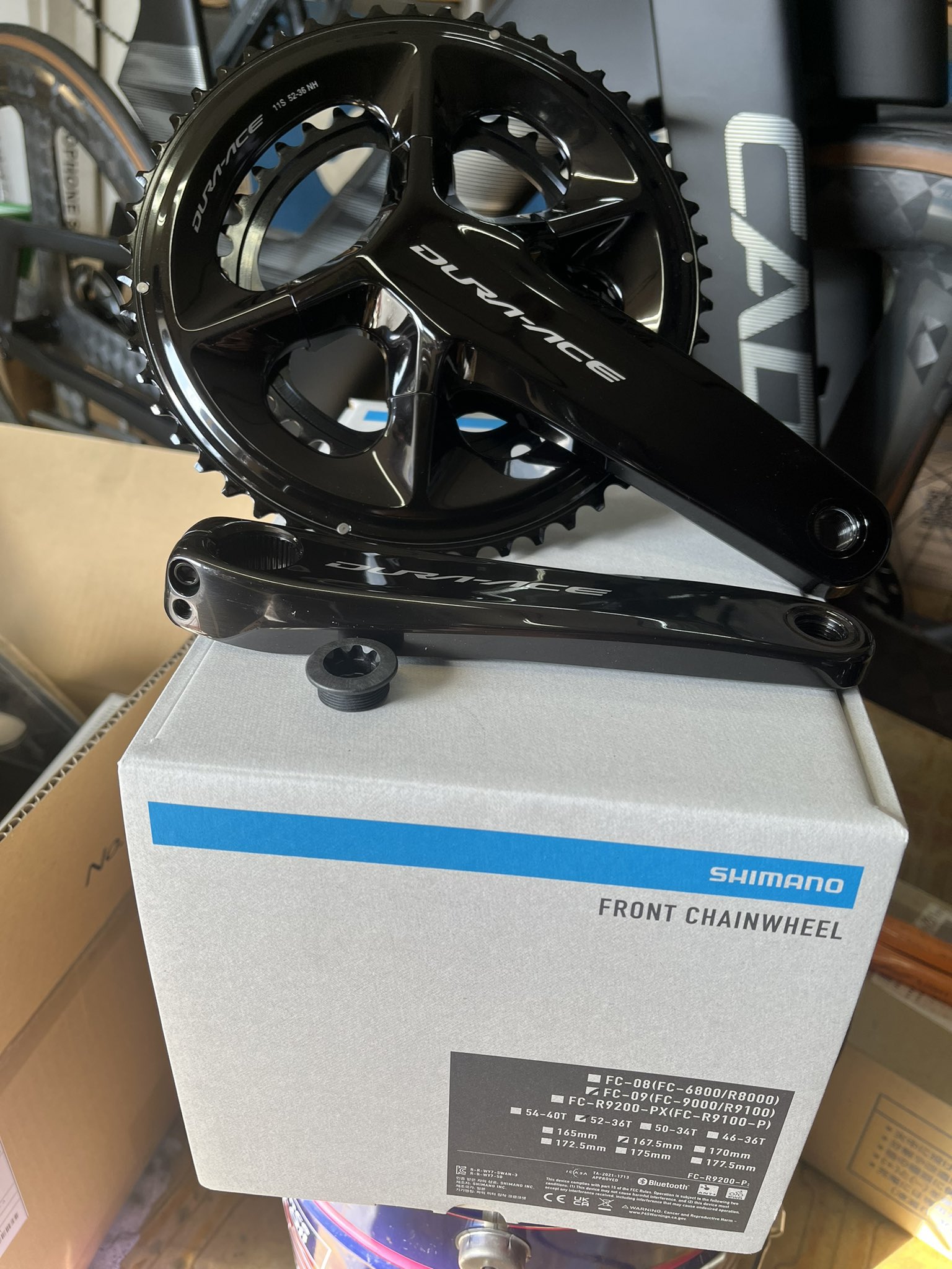 SHIMANO FC-6800 クランクセット 52-36 170mm シマノ