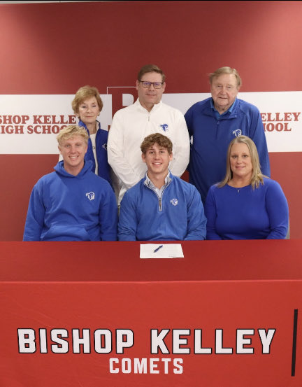 BKCometGolf's tweet photo. Congrats to Will Hennessee ‘24, who today became a Pirate, signing to continue his golf career next year at Seton Hall University in South Orange, NJ. https://t.co/xEwpb1rffT