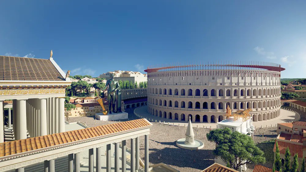 Soar over ancient Rome's temples, brothels and baths in epic new 3D reconstruction | Live Science livescience.com/archaeology/ro…