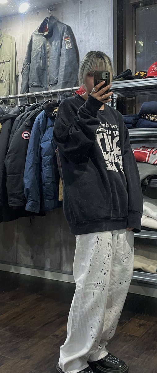 久しぶりにこういう感じの格好