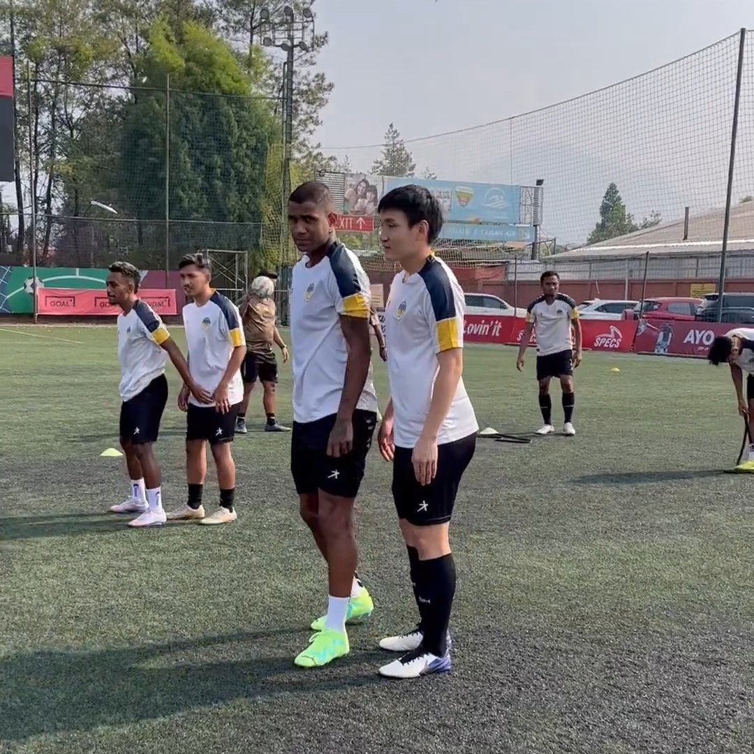 Mas Agus sudah ikut latihan di Bandung. Siap hattrick lawan PSKC 👊