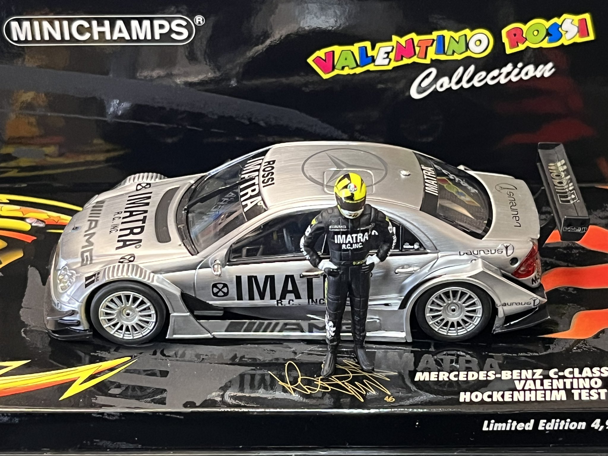 ミニカー MINICHAMPS Mercedes-Benz C-Class DTM 1/43 Minichamps Mercedes C DTM 2005 Team AMG M.Hakkinen car