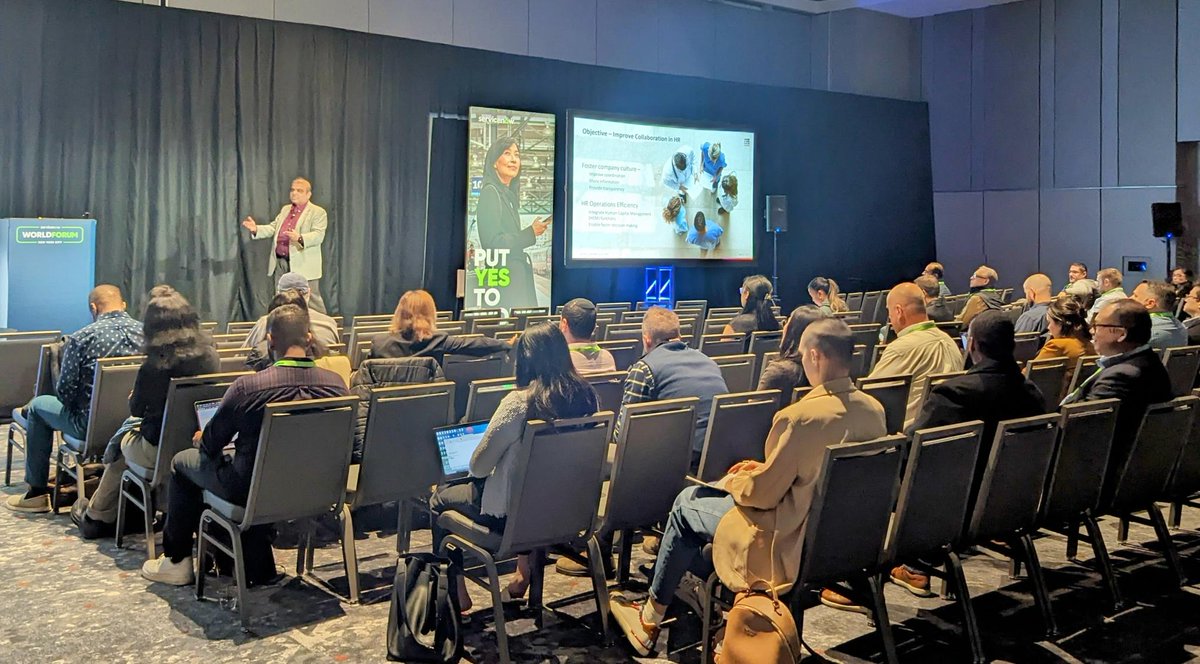 we_are_advance's tweet image. Our ServiceNow platform experts at the #servicenow World Forum breakout session, speaking about INTELLA by Advance Solutions, built on ServiceNow.
INTELLA by Advance Solutions delivers value across all aspects of Human Capital Management #hcmtechnology.