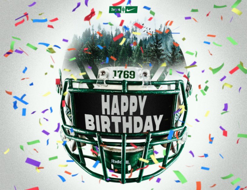 LJDagen's tweet photo. Thank you to @DartmouthFTBL @Coach_McCorkle @LandanYount @coach_dobes @CoachDaft  for wishing me a Happy Birthday. I truly appreciate the love on my day. https://t.co/KgS3zYt53q