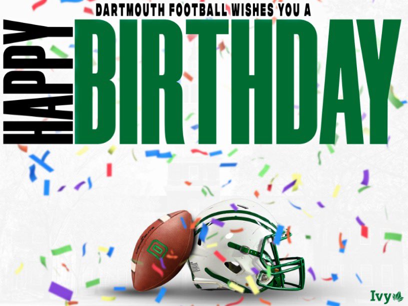 LJ Dagen (@ljdagen) on Twitter photo Thank you to <a href="/DartmouthFTBL/">Dartmouth Football</a> <a href="/Coach_McCorkle/">Sammy McCorkle</a> <a href="/LandanYount/">Landan Yount</a> <a href="/coach_dobes/">Don Dobes</a> <a href="/CoachDaft/">Kevin Daft</a> for wishing me a Happy Birthday. I truly appreciate the love on my day. Thank you to <a href="/DartmouthFTBL/">Dartmouth Football</a> <a href="/Coach_McCorkle/">Sammy McCorkle</a> <a href="/LandanYount/">Landan Yount</a> <a href="/coach_dobes/">Don Dobes</a> <a href="/CoachDaft/">Kevin Daft</a> for wishing me a Happy Birthday. I truly appreciate the love on my day.