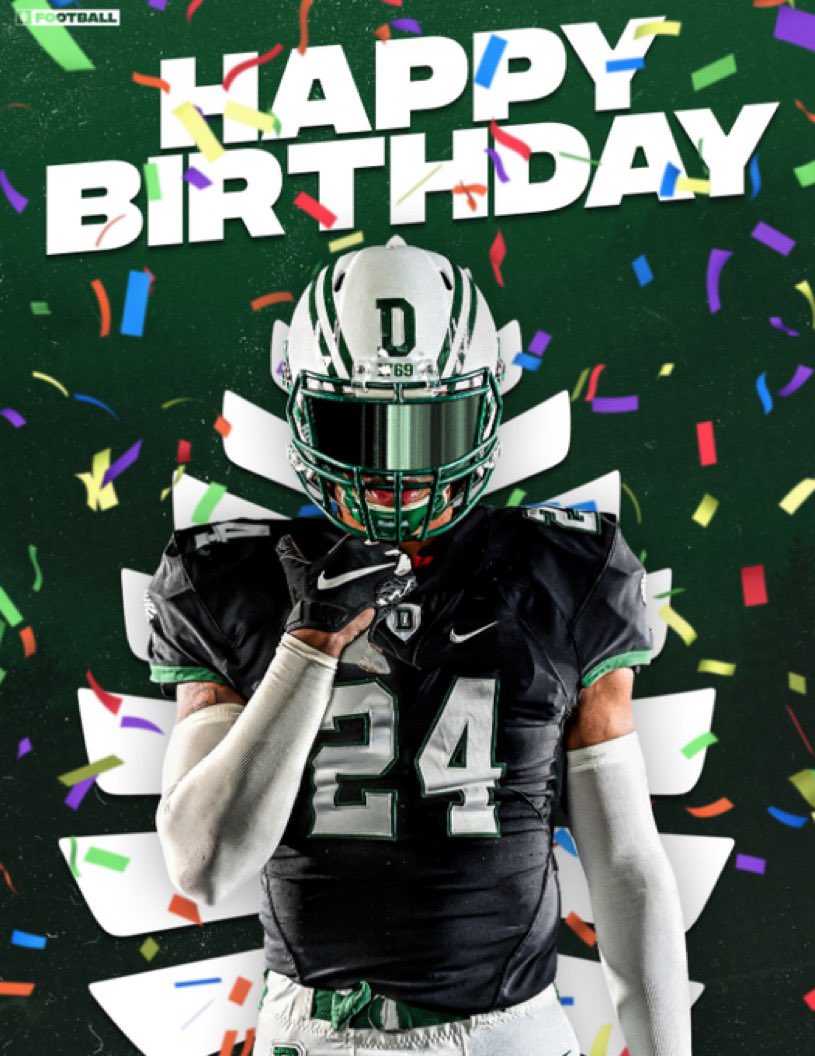LJDagen's tweet photo. Thank you to @DartmouthFTBL @Coach_McCorkle @LandanYount @coach_dobes @CoachDaft  for wishing me a Happy Birthday. I truly appreciate the love on my day. https://t.co/KgS3zYt53q