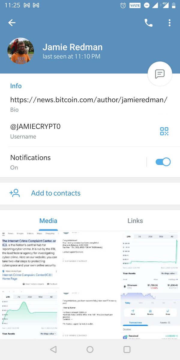 bundlexec's tweet photo. @jamieCrypto @bitcoinnews Hey 
@jamieCrypto
 , there is a guy with your name is talking to me on telegram and asking for investment into antminer wallet. I would like to confirm here that is this really you? Or, he is some other guy who is using your name and trying to cheat me. 
Please reply ASAP. https://t.co/rUUKywRWl8