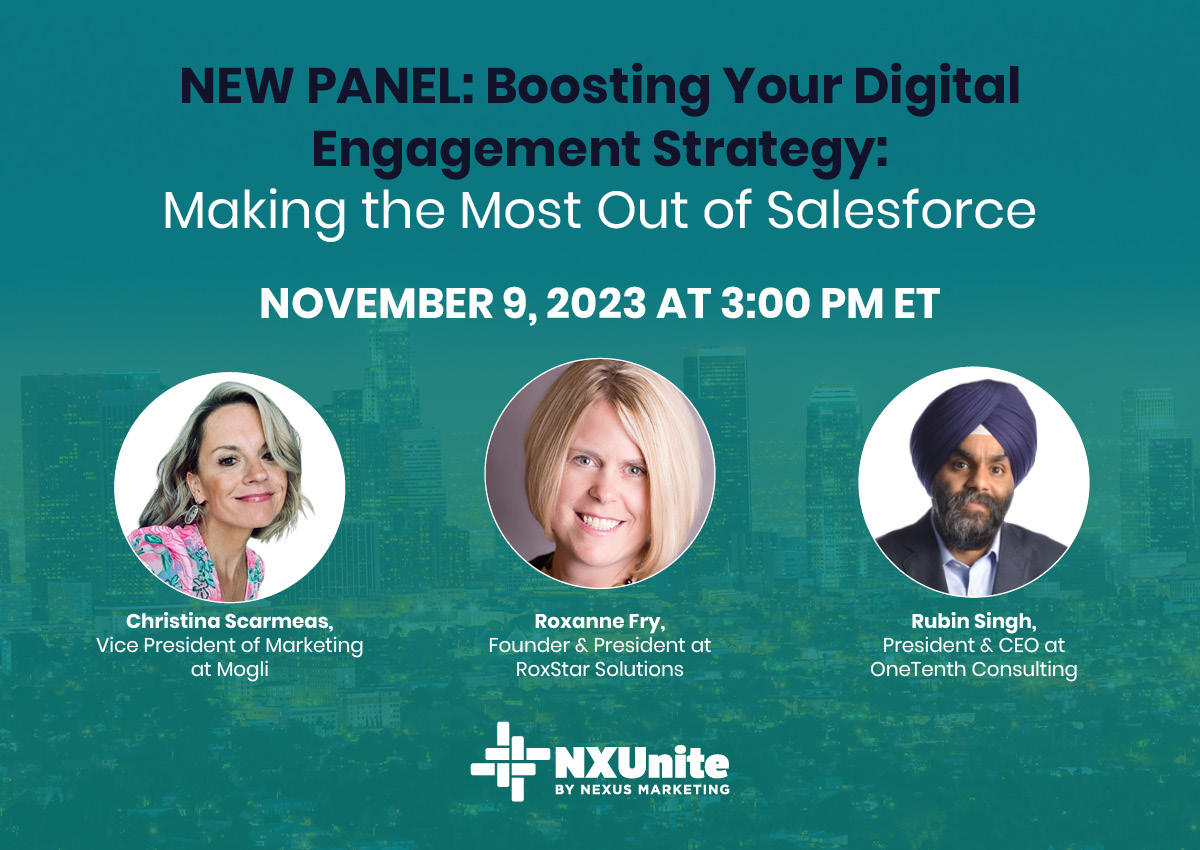 OneTenth Consulting (@oneover10) on Twitter photo Successful donor engagement is the cornerstone of #nonprofit growth. The panel will explore the world of #donor relationship management and how #Salesforce can be leveraged to drive meaningful connections and brand loyalty. Join us! Nov 9, 2023 3:00 PM ET
nxunite.com/webinars-and-p… Successful donor engagement is the cornerstone of #nonprofit growth. The panel will explore the world of #donor relationship management and how #Salesforce can be leveraged to drive meaningful connections and brand loyalty. Join us! Nov 9, 2023 3:00 PM ET
nxunite.com/webinars-and-p…