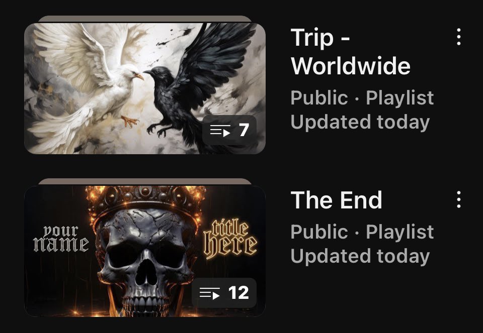 RejectRepeat's tweet image. He just dropped 3 mixtapes and 3 albums go check out Trip!
youtube.com/@TripMOB?si=Zp…