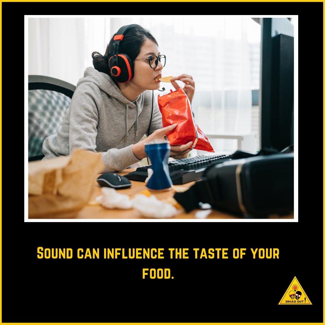 dimag_out's tweet photo. Sound can influence the taste of your food.
.
.
.
.
.
#sound #food #taste #facts #amazingfacts #weird #weirdfacts #dimagout😝 https://t.co/uWCb63GwWF
