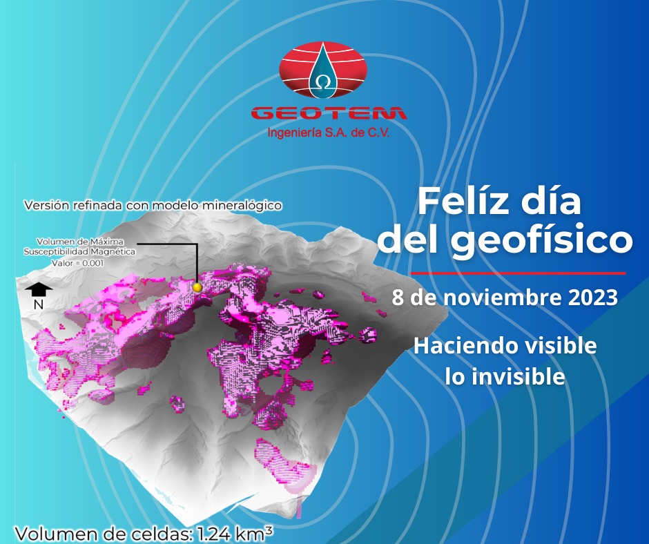 !Felicidades a todos los geofísicos que con su labor y perspectiva hacen visible lo invisible!

🎉🥳🤓

#Ingeniería #Geofísica #Geotem