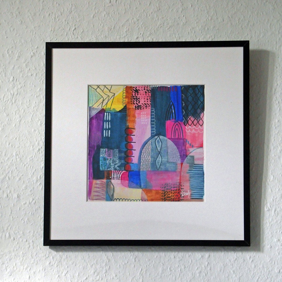 "Tausendundeine Nacht"
Acryl, Mixed Media auf Papier, 21 x 21, im Rahmen 34 x 34.
#geschichtenmittuscheundpinsel #acryl #acrylicpainting #acrylmalerei #mixedmedia #mixedmediaart #abstractart #contemporaryart