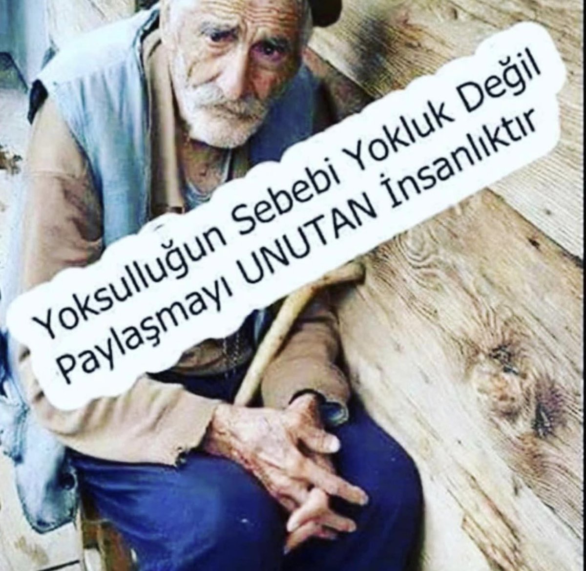 Bu dünyadan geçiyoruz ve çevremizdeki olan olmayanın farkına varıp paylaşmaktır insanlık.