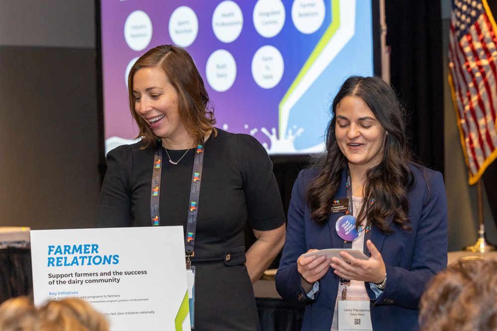 DairyWest's tweet photo. Day one of the 2023 Dairy West Annual Meeting was MAGICAL! 💫 The theme of the event is "AIM: Action + Intention = Magic," and this was transparent as we celebrated the progress of building, improving and strengthening ourselves and our industry. Here are some photo highlights! https://t.co/qh064DXI1u