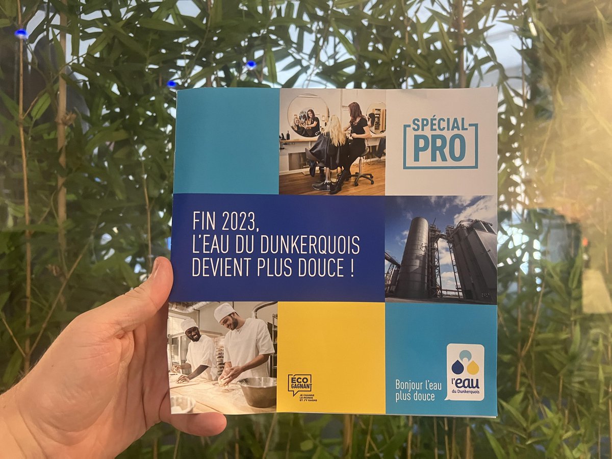 Artisans, PME, ou PMI de notre réseau ? 

Les infos clés sur l'eau adoucie sont là ! Consultez notre plaquette pro dans vos boîtes aux lettres. 💧 #EauAdoucie #EauDuDunkerquois