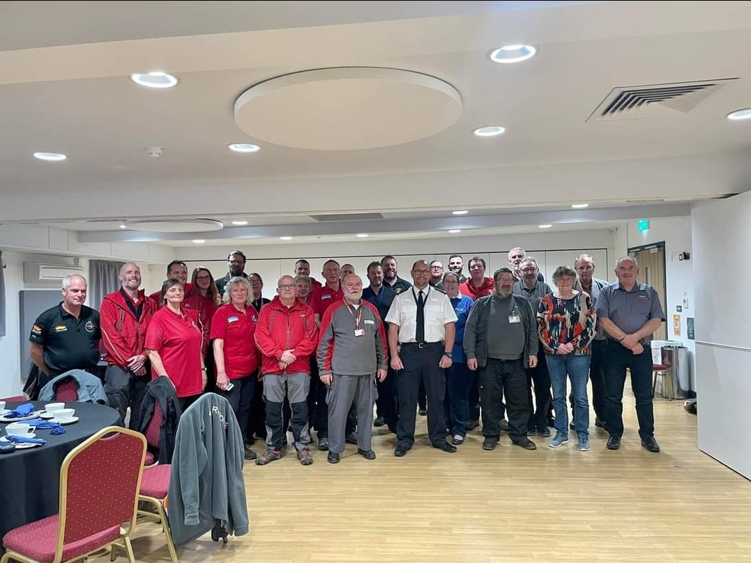 WessexRescue's tweet photo. The team attended an event hosted by @ASPolice @westlandsyeovil for helping out in May with flooding in the Wincanton area other units recognised were @barbhovercraft @AandS_SAR @BritishRedCross @ExmoorSRT @W4x4Response @bruevallyrotaryclub #multiagency #Interoperability #jessip https://t.co/bvDT5vokfg