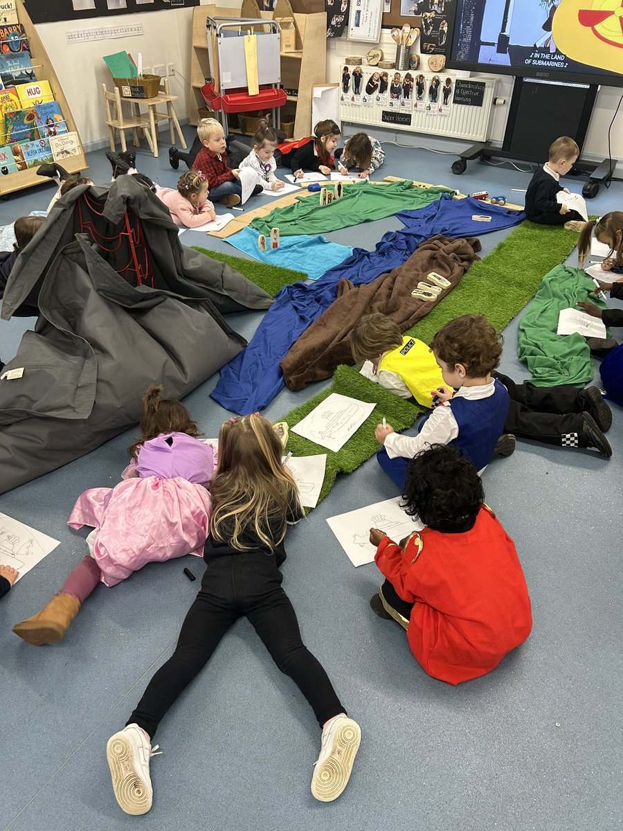 jbadgerjones's tweet photo. Great Britain Day in nursery- exploring the Peak District National Park ! And learning about 1960s music - yellow submarine.  KHPAGBD2023 https://t.co/uZaXE3Mut0