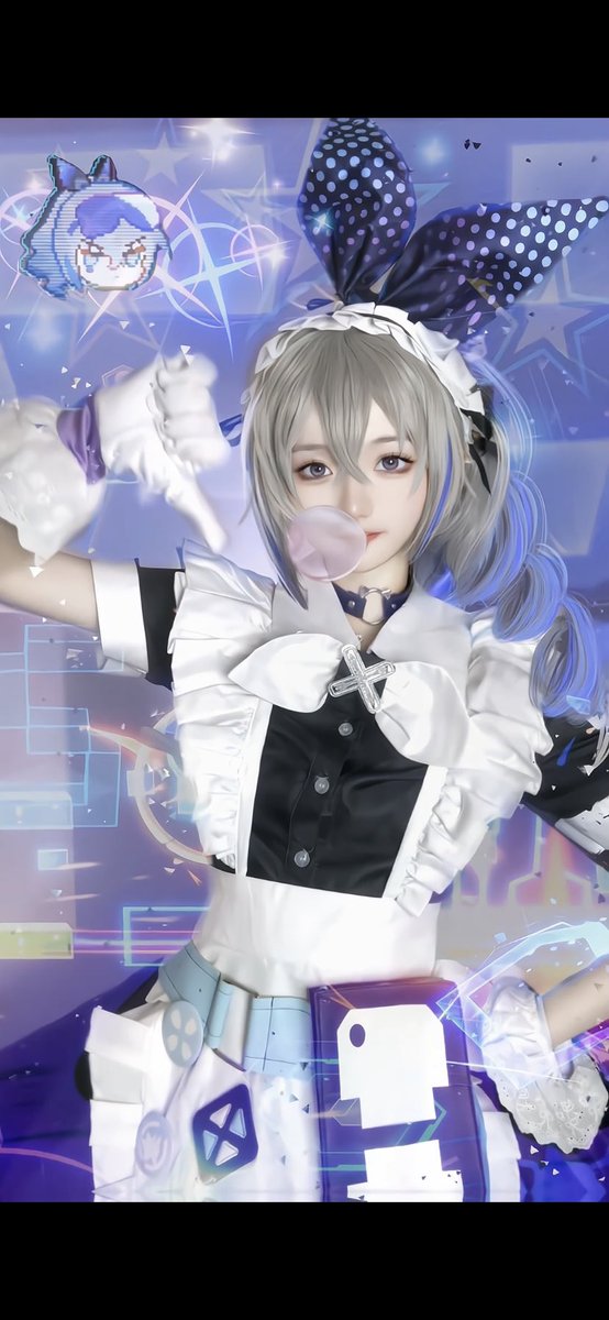 タルタリヤの👎見ましたか😆
#銀狼コスプレ #SilverWolf https://t.co/gS2VeiAGvv