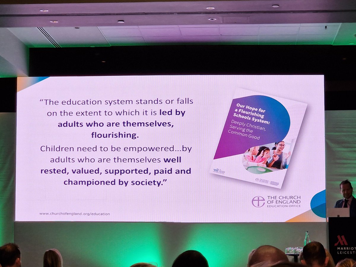 The challenges our education system is facing are acute. In the face of this, how are we ensuring our adults and therefore our children are flourishing? <a href="/leaderstoday/">Inspiring Leaders</a> #iltoday <a href="/mrawolfe/">Andy Wolfe FCCT</a>