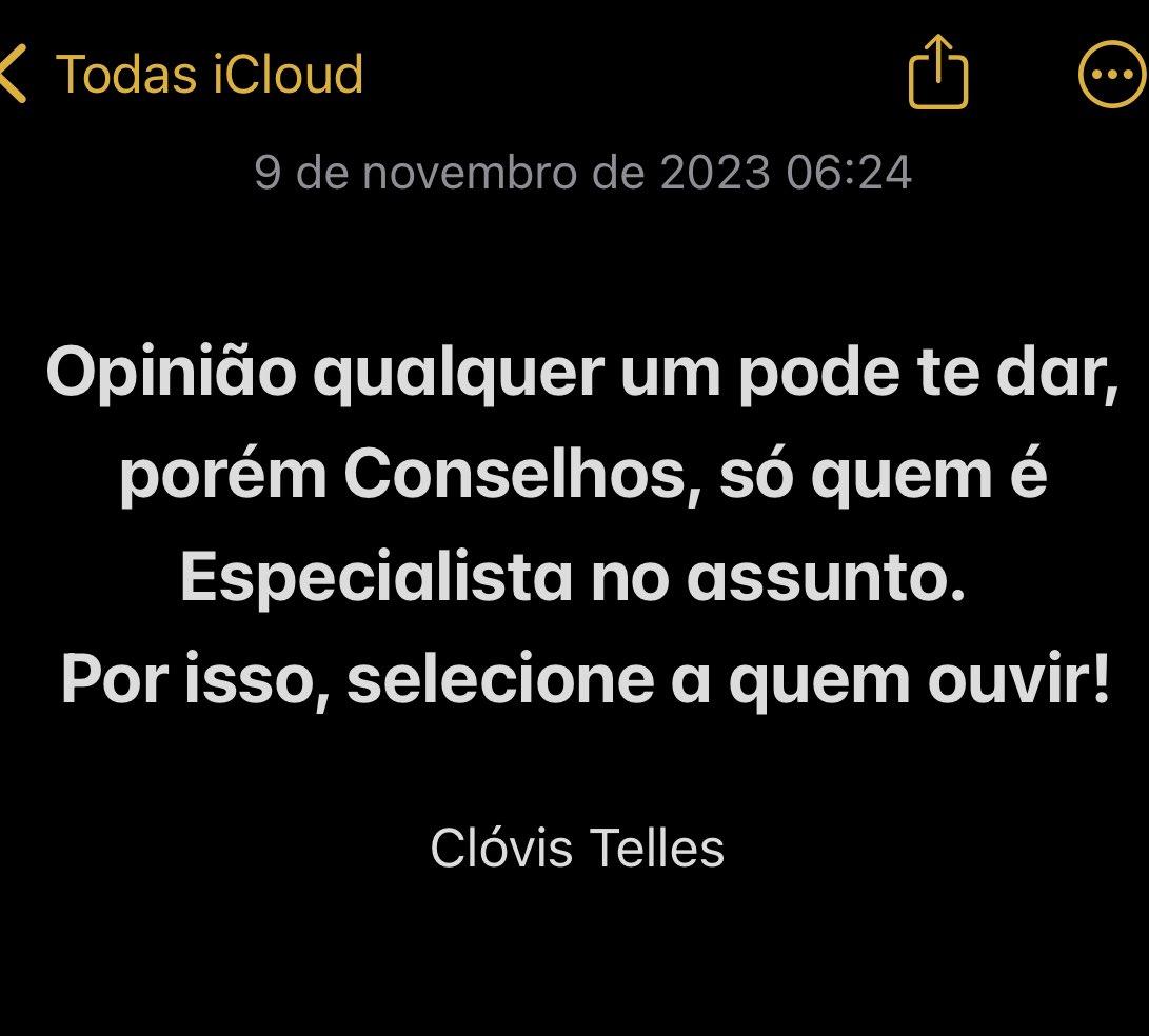 clovistelles01's tweet photo. Opiniões estão em toda parte, mas conselhos valiosos vêm de especialistas. Escolha com sabedoria quem você escuta, pois a expertise faz toda a diferença. https://t.co/I7hjXmuMaU