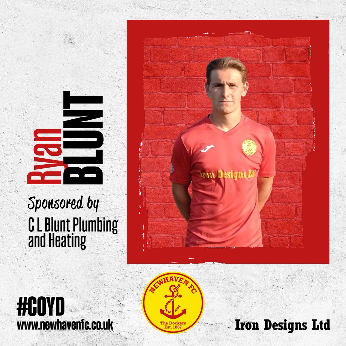NewhavenFC's tweet photo. Congratulations to midfielder @Ryanblunt150 whose string of consistent performances have seen him voted our player of the month for October 👏👏 https://t.co/XUTmGwqhub