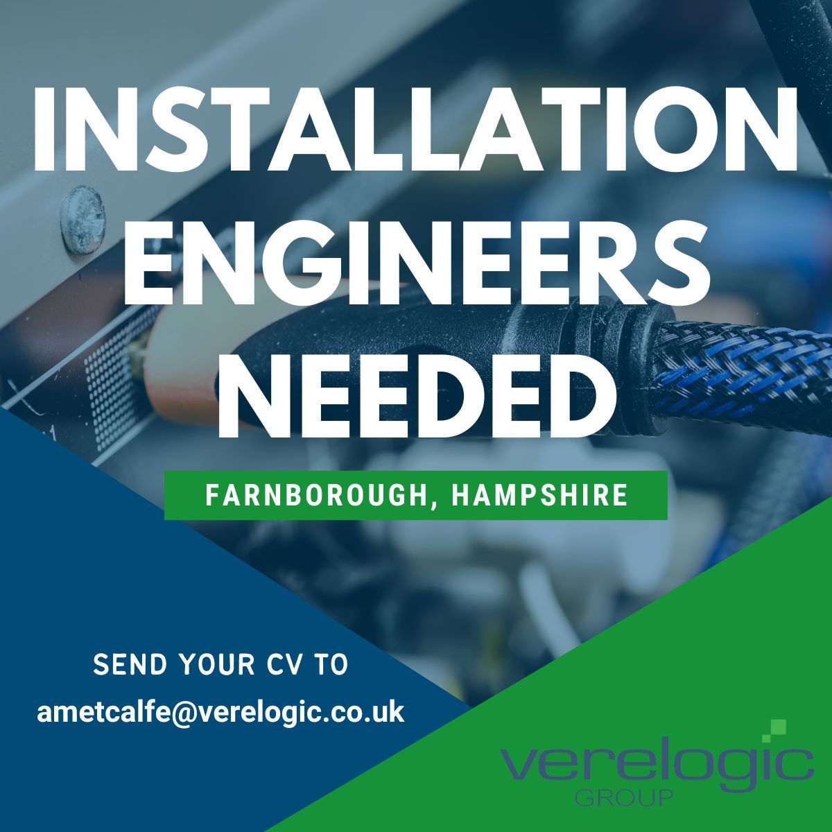 VerelogicJobs's tweet photo. 🚨 WANTED: Installation Engineers in Farnborough, Hampshire 🚨 

Delivering top-notch commercial audio-visual, control, and video conferencing solutions across the UK &amp; Europe

Check out the details and apply now:
👉 https://t.co/TIDnxMpCwM 

#InstallationEngineer #AV #TechJobs https://t.co/k1kYhrSKyt
