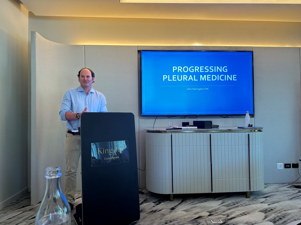 <a href="/HMRIAustralia/">Hunter Medical Research Institute (HMRI)</a> Asthma &amp; Breathing Research Symposium 2023: #Pleural session featuring <a href="/d33pan/">Deepan Sivakumar</a> showing highlights of OPTIMUM trial results (in press ERJ); @JohnHar67438702 on implementation hurdles of tPA/DNase; <a href="/vin_george2/">Vineeth George</a> on new studies to streamline pleural diagnosis/Rx. #PCCM