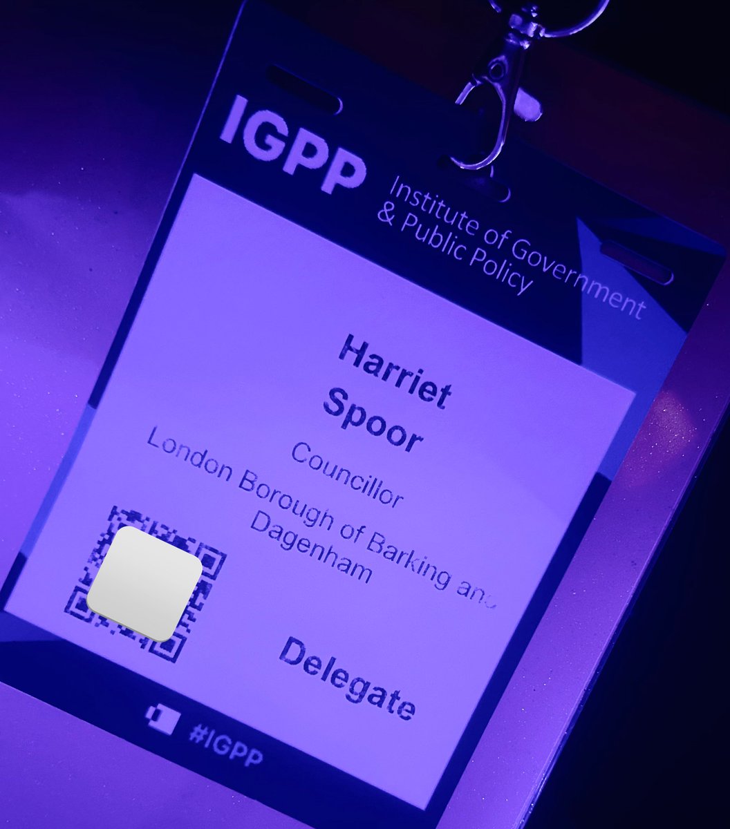 harrietspoor's tweet photo. Yesterday I was one of the LBBD Delegates for the @IGPP_ Local Government Conference at the Royal Society of Medicine.
Topics discussed:
π³ Net Zero
π Sustainability
π Innovation
π· Funding Deficits in Local Govt
π Electric Vehicles
More info on my FB page π
#IGPPLGC https://t.co/rbLAk4sEwM