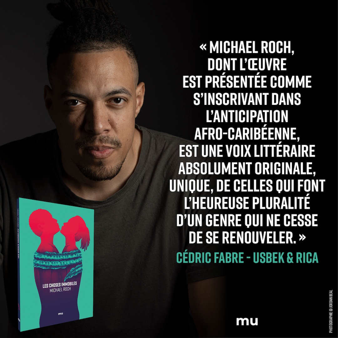 Les mots de Cédric Fabre sur @USBEKetRICA nous confirment l'immense talent de cet écrivain incroyable avec qui nous partageons tant depuis son premier roman. Il faut lire @MchlRoch ! Il faut lire Les Choses immobiles !