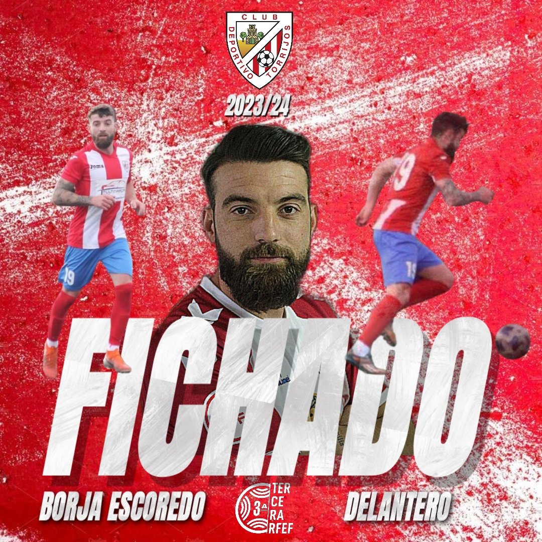 cdtorrijos_ofcl's tweet photo. ✅FICHADO
#Buenosdias familia...tenemos fichaje...vuelve nuestro hijo pródigo...nuestro Borja vuelve al San Francisco..un crack dentro y fuera del campo... Bienvenido de nuevo.
@borja19carpio
.
.
 #MeQuedoContigo
 #vamostorrijos🔴⚪🔴
 #somostorrijos https://t.co/KxcdQayt0H