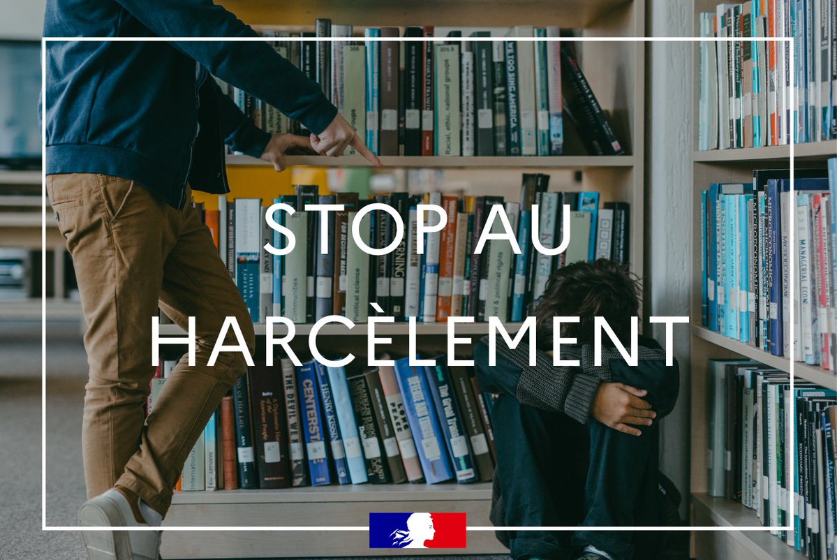 Prefet93's tweet photo. #NonAuHarcèlement

Aujourd'hui c'est la journée nationale de lutte contre le #harcèlement scolaire. Victime ou témoin, n’hésitez pas à en parler !

Plusieurs dispositifs sont à votre écoute⤵️
📞Appelez le 3020 (harcèlement) ou 3018 (cyberharcèlement)
📱Consultez l’application #MaSécurité ou le site https://t.co/9ZcyZpU1tl