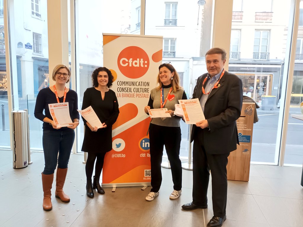 CfdtLbp's tweet photo. Derniers jours de campagne,  la @CFDT jusqu'au bout à vos côtés, fière de son bilan et d'un projet ambitieux, porté par un collectif engagé, à votre écoute et issu de tous vos métiers/directions/régions !
Du 13 au 20 novembre,
Apportez-nous votre voix, 
nous porterons la vôtre ! https://t.co/B24IoPkcnq