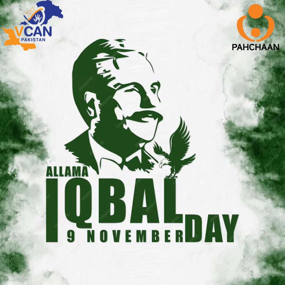 PakistanVcan's tweet photo. "Embracing the poetic symphony of Allama Iqbal on his special day! 📜✨ Let's celebrate the visionary who ignited the flame of inspiration in our hearts. His words continue to resonate, urging us to dream, believe, and strive for a better tomorrow. 🌟🇵🇰 #AllamaIqbalDay https://t.co/l8CiZ6MMcJ