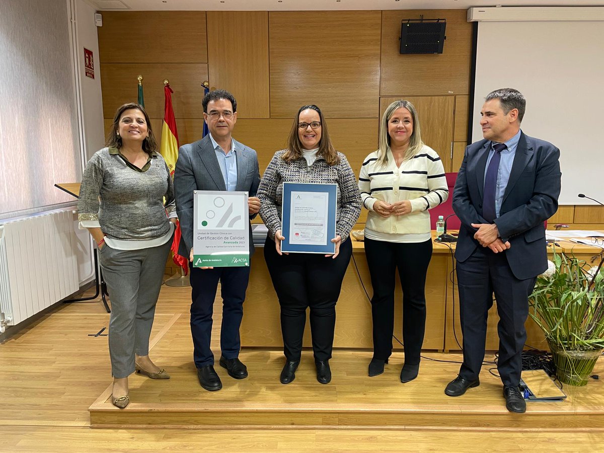Agencia de Calidad Sanitaria de Andalucía tweet media