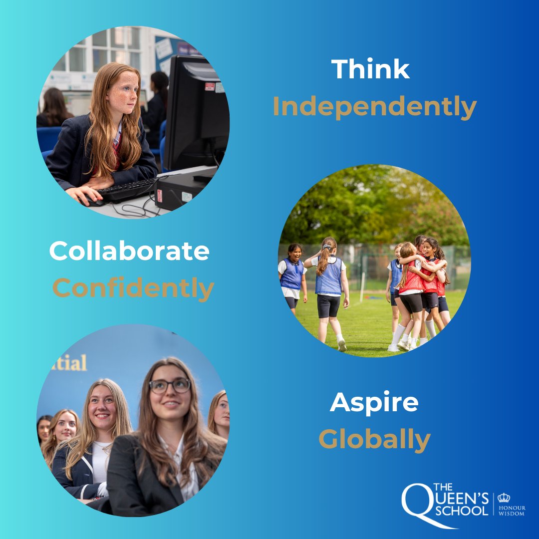 TheQueensSchool's tweet photo. 📚🤝🌍Three pillars that guide us, three promises that shape us - 'Think Independently', 'Collaborate Confidently', and 'Aspire Globally'. 📚🤝🌍
#EmpowerWithEducation #TheQueensWay #FutureLeaders #EducationMatters #EnjoytheChallenge #QueensSchoolChester https://t.co/lZ5F8wwNfP