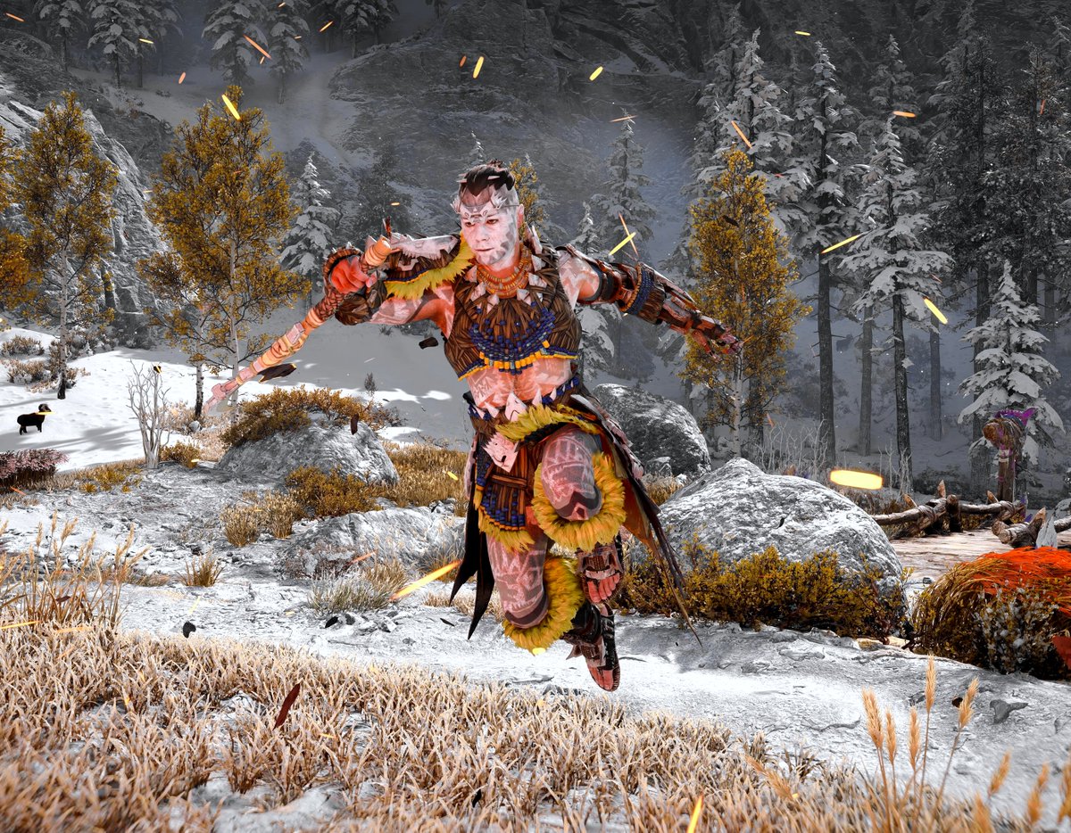 Stef_writes's tweet photo. "I am a weapon honed for battle."
#Kotallo #LeapIntoBattle #AgileLikeAJungleCat #WingsOfTheTenThursday #HorizonForbiddenWest https://t.co/ztcqsX298Y