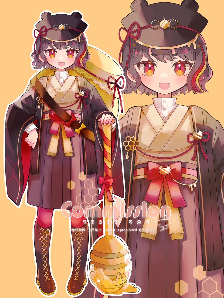 「commission」|ビコのイラスト