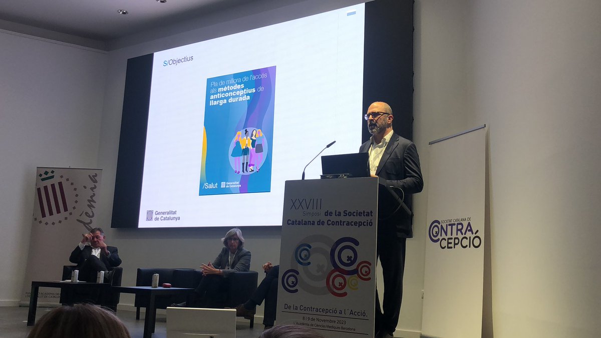 Iniciem la taula 2 sobre implant contraceptiu @rescuriet