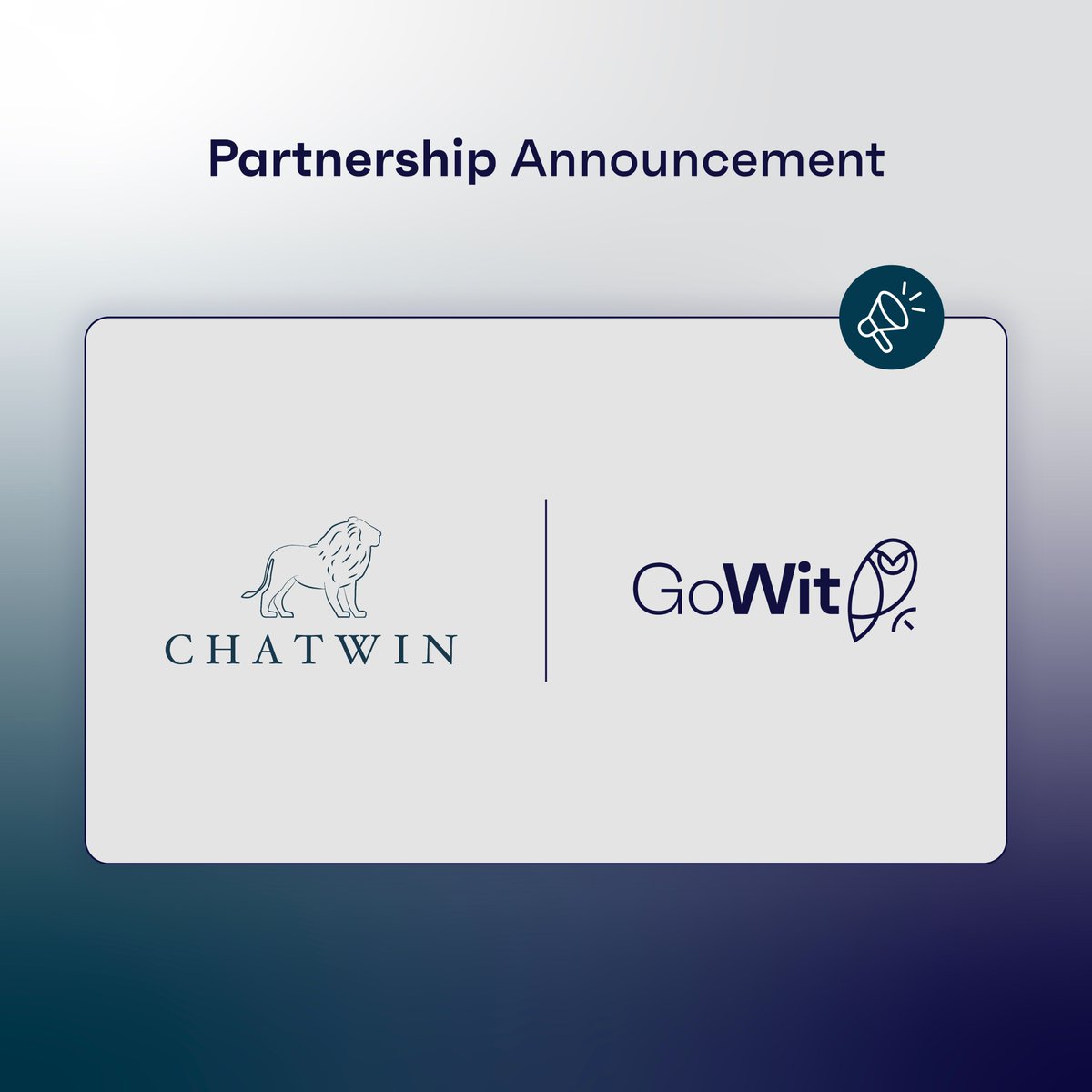 🚀 Exciting News! We're partnering with Chatwin🤝
This partnership will elevate GoWit's presence in the Italian market, reinforce sales activity, and enhance our understanding of the targets.

#partnership #partnershipannouncement #collaboration #Italy #retailmedia #advertising