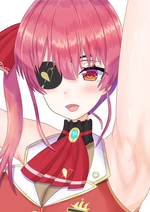 過去絵をぺたり #いい腋の日
