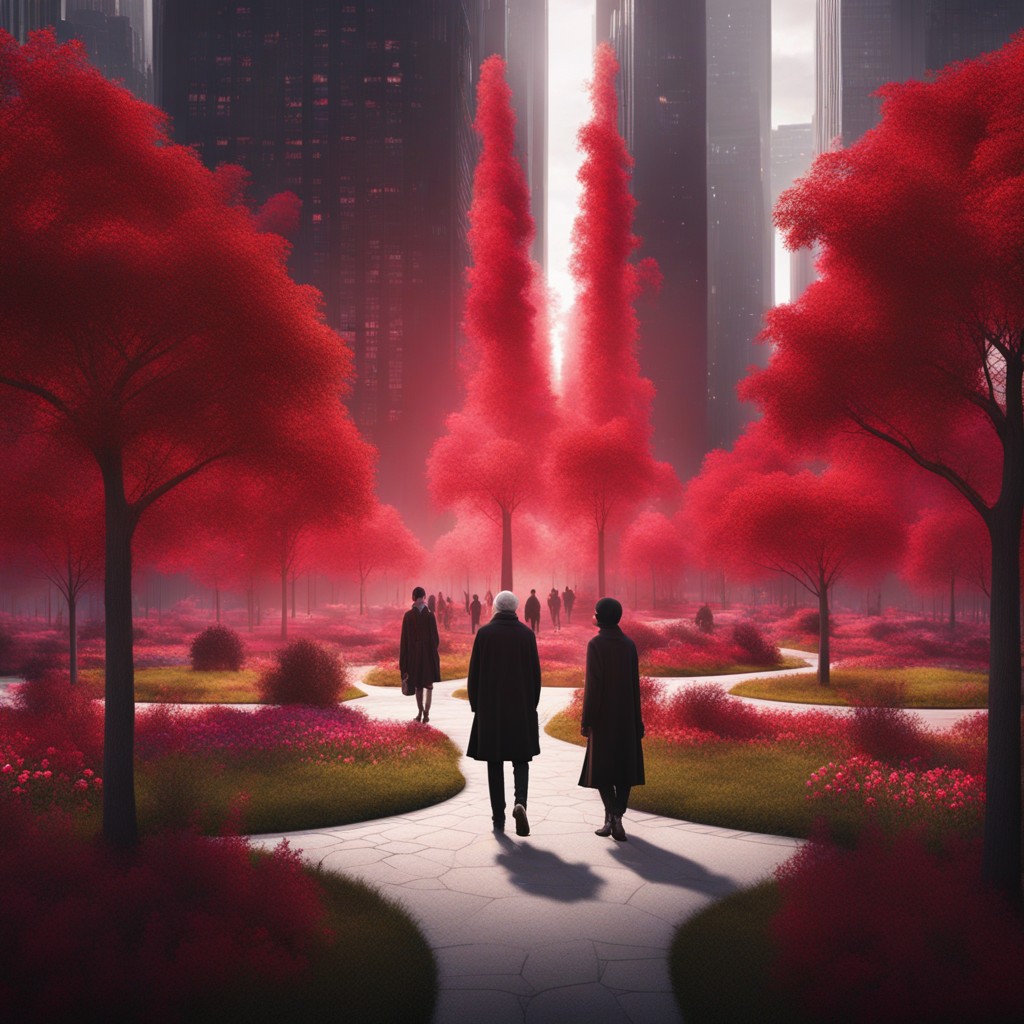 abandonstories's tweet photo. This prompt was a bit to simple. people are just standing around. My fault. But it still looks interesting enough to share it.
#Blackcity #scifi #scifiart #utopian #utopianart #park #nature #teens #teenagers #students #aiartchallenge #AIArtCommuity #AIArtistCommunity https://t.co/O8O6DcI5lo
