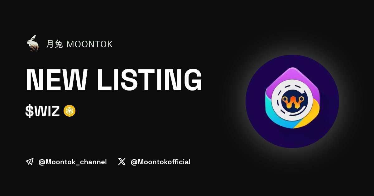 MoontokListing's tweet photo. ⚡ 月兔雷霆 - Moontok Xpress

Wiznet (WIZ)
https://t.co/gCoQhnTnc4

0xc230E39D2075eD286A1cA9086D714FDee9EEC67e

LIQ: $2,840 | MC: $4,241

#altcoin #memecoins @Wiznet_ @moontokofficial https://t.co/zLZKSFr9Cs