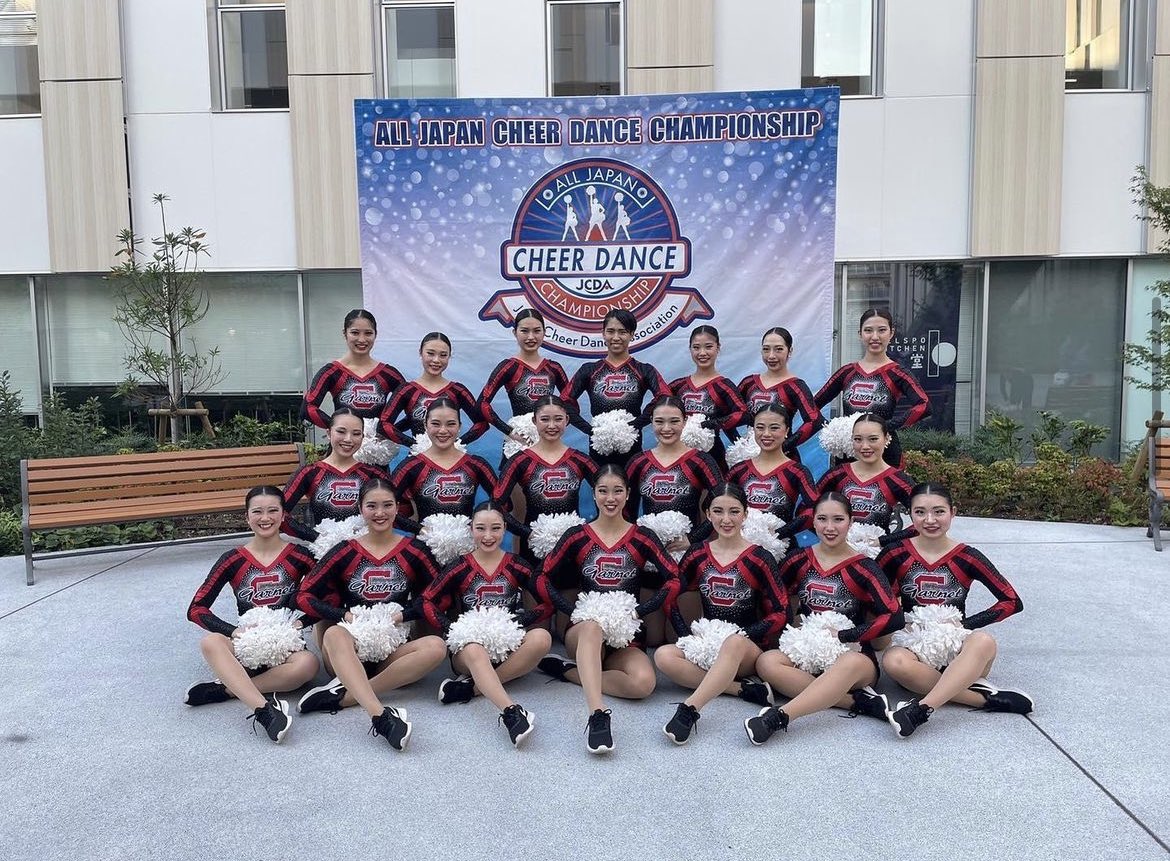 Garnet_Girls's tweet photo. 【大会結果報告】

先日行われた全日本学生チアダンス選手権関東予選大会において、Pom部門 大学生 Large編成 で3位を受賞、全国大会への出場権を頂きました！新体制として初めての大会でしたが、楽しんで踊りきることができました！沢山のご声援ありがとうございます🙇‍♀️ https://t.co/lkq6ZaWAmW