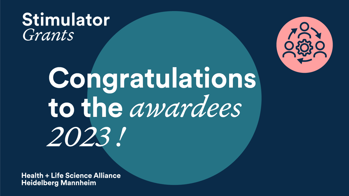 Congratulations to the recent recipients of our Alliance Stimulator Grants for their highly innovative and collaborative projects, which extend across the Alliance institutions and include external partners in nationwide and international initiatives. health-life-sciences.de/opportunities/…