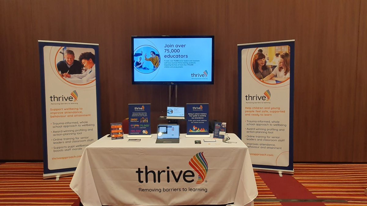 OptimusEd's tweet photo. Our exhibitors are set up and ready for the Mental Health and Wellbeing in Schools conference.  

Make sure you drop by their stands and say hello.

@ThriveApproach @CrownHousePub @EdSupportUK
@CSGHRConnect @StillHuman_Ed @youhqforschools
@YouHueApp https://t.co/WSxR3Tmke2
