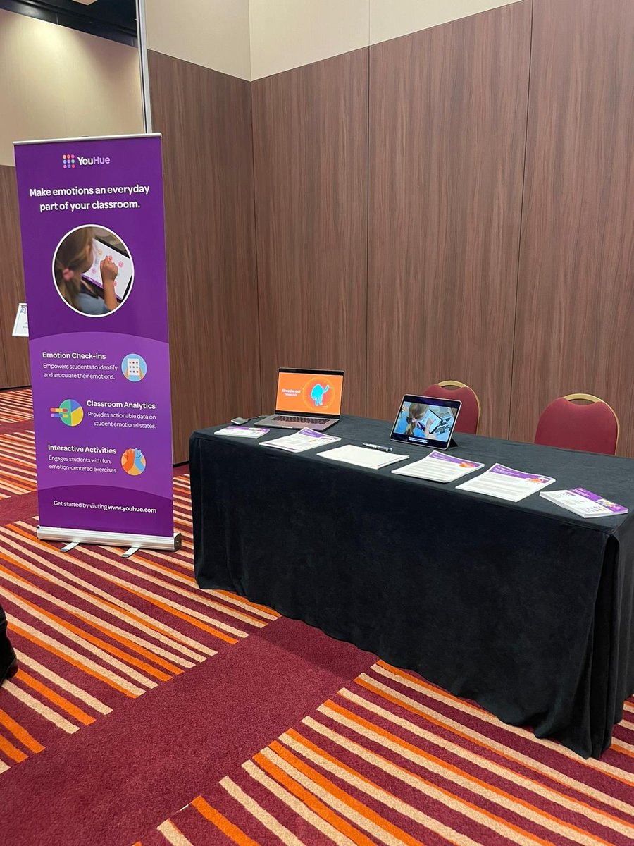 OptimusEd's tweet photo. Our exhibitors are set up and ready for the Mental Health and Wellbeing in Schools conference.  

Make sure you drop by their stands and say hello.

@ThriveApproach @CrownHousePub @EdSupportUK
@CSGHRConnect @StillHuman_Ed @youhqforschools
@YouHueApp https://t.co/WSxR3Tmke2