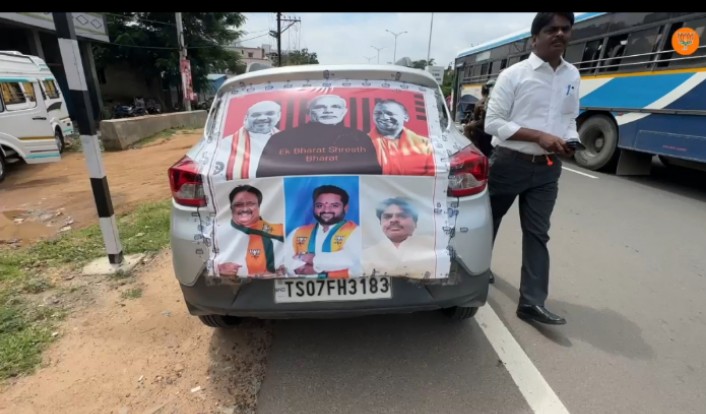 sreeramreddym75's tweet image. Vision for Bharat is with great people @PMOIndia support Mithun MLA mahabubnagar candidate Kalyan garu request to come for camping along with Modi sir