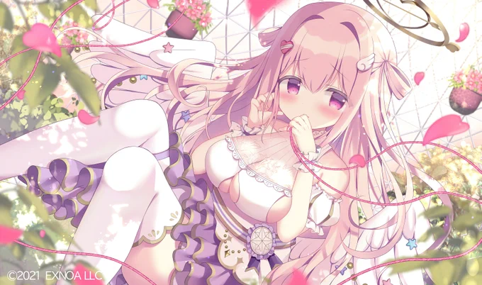 改めてエンジェリックリンク にて【キューピット】ちゃん描かせて頂きました✦PU中なので是非お迎えして貰えたら嬉しいです～ 