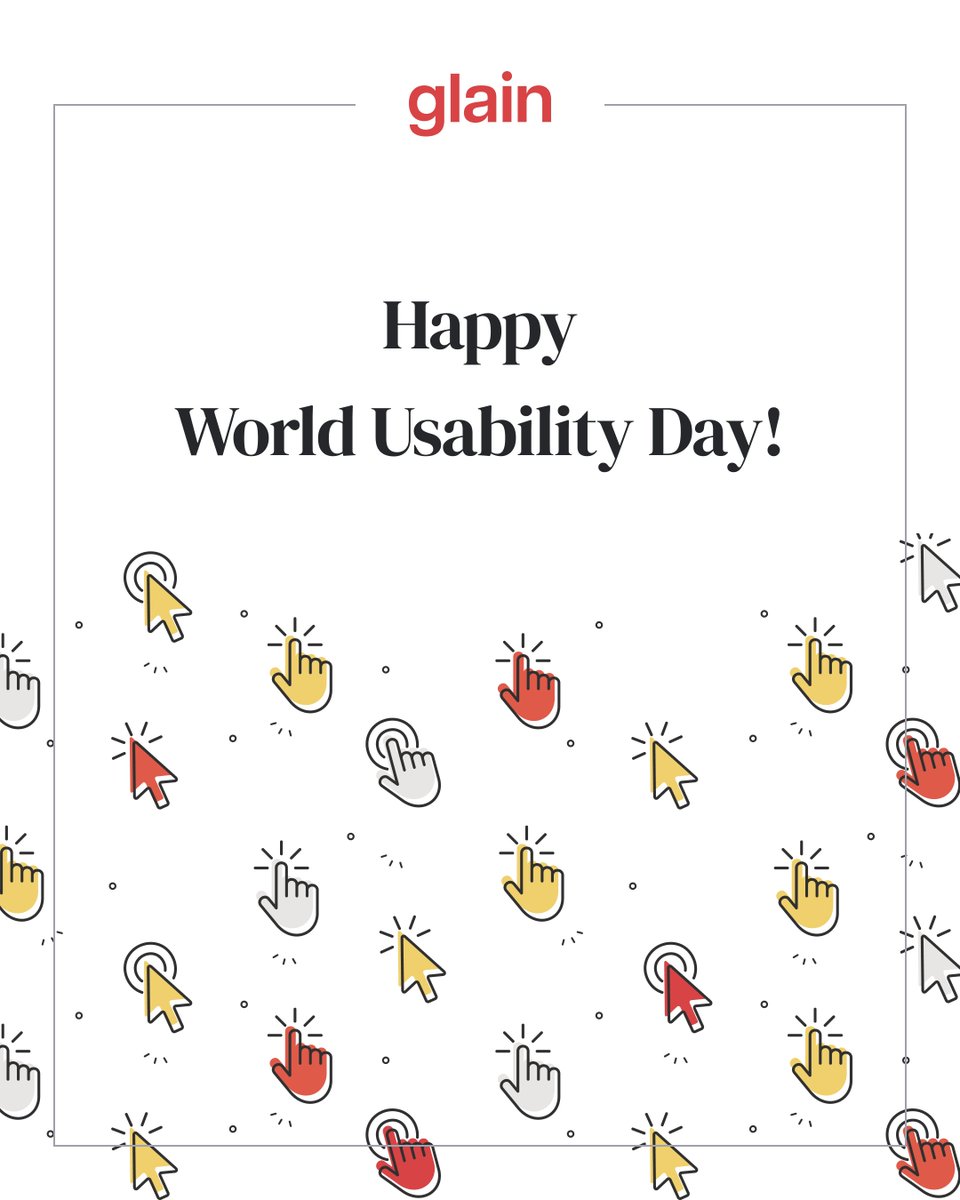 glainstudio's tweet photo. Happy Usability Day, everyone! 🎉

Today, we celebrate Usability Day as a remainder of the critical role of usability and the user-centered design.

Usability matters, not just today, but everyday. 

#UsabilityDay #UserCenteredDesign https://t.co/yDccE3tZzt