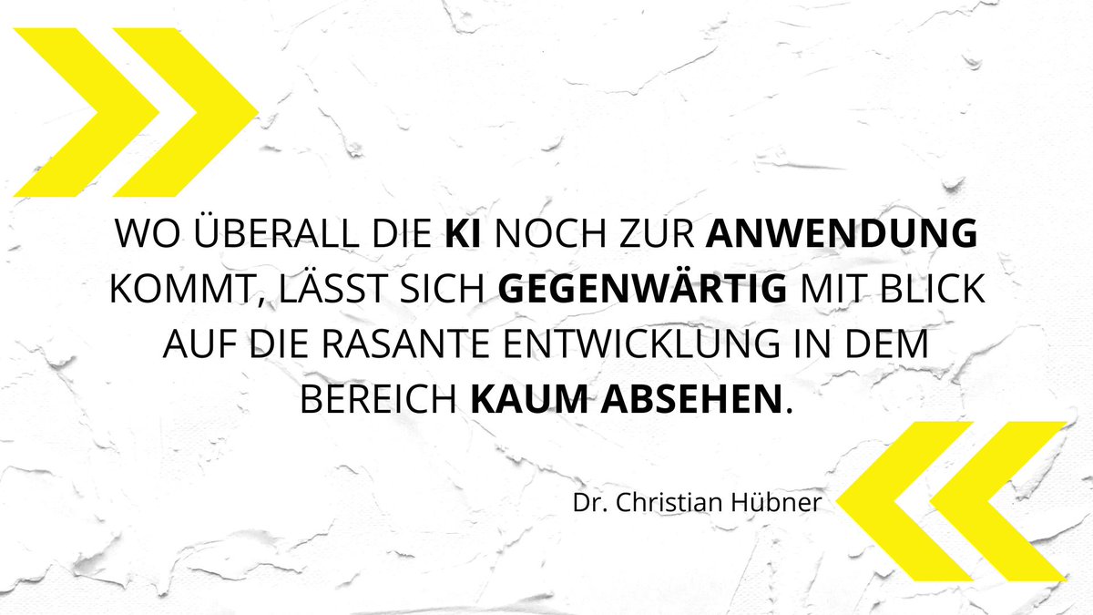 Während die einen kaum erwarten können, was #KI alles ermöglicht, warnen andere vor den Risiken. Welche Auswirkungen wird #KI für unser Leben haben? Im #Politsnack betrachtet Dr. Christian Hübner die Chancen &amp; zeigt, wo wir die Technologie nutzen können 👇adenauercampus.de/de/politsnack/…